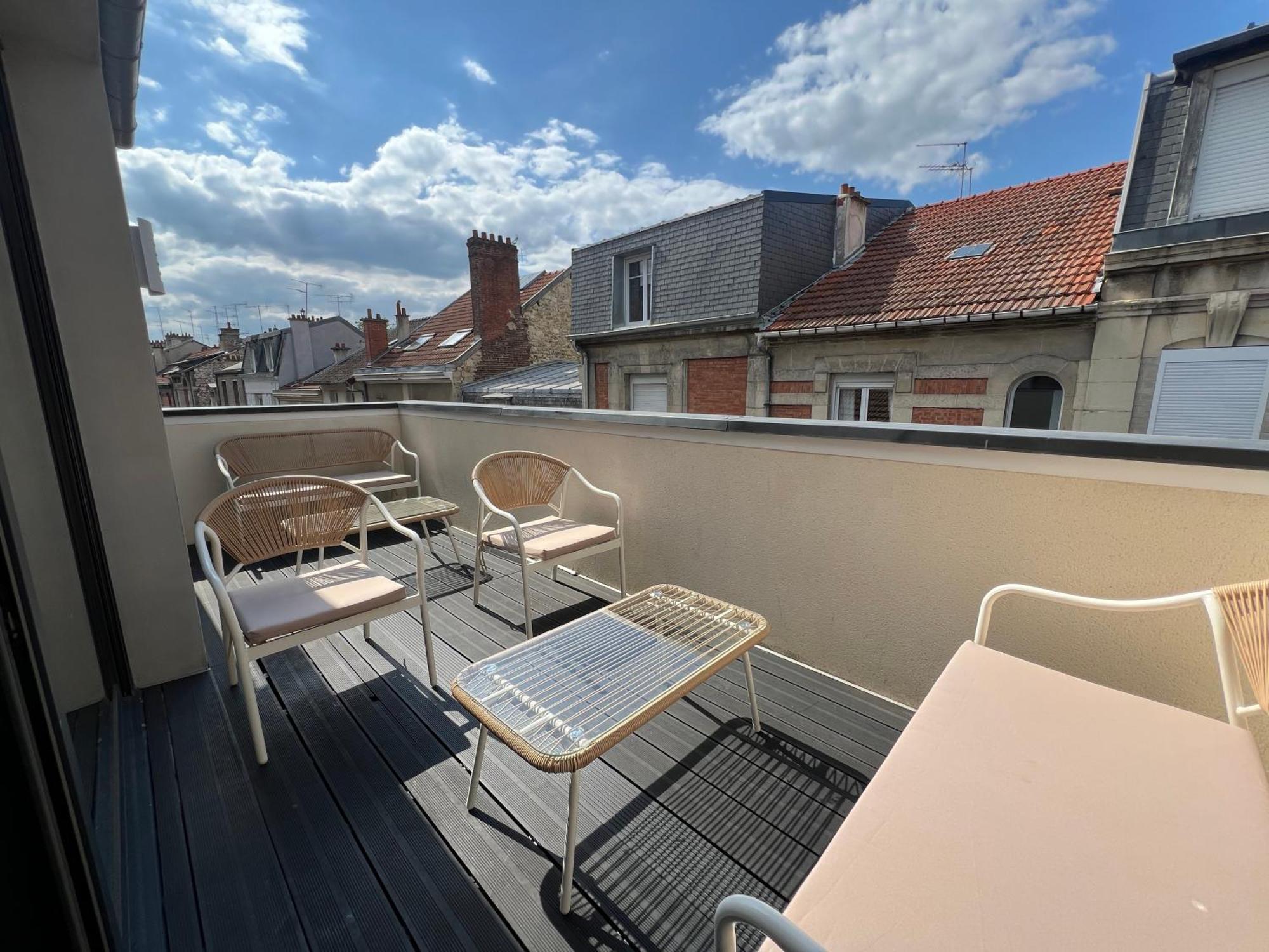 Mm Suites Town House Terrasse Reims Zewnętrze zdjęcie