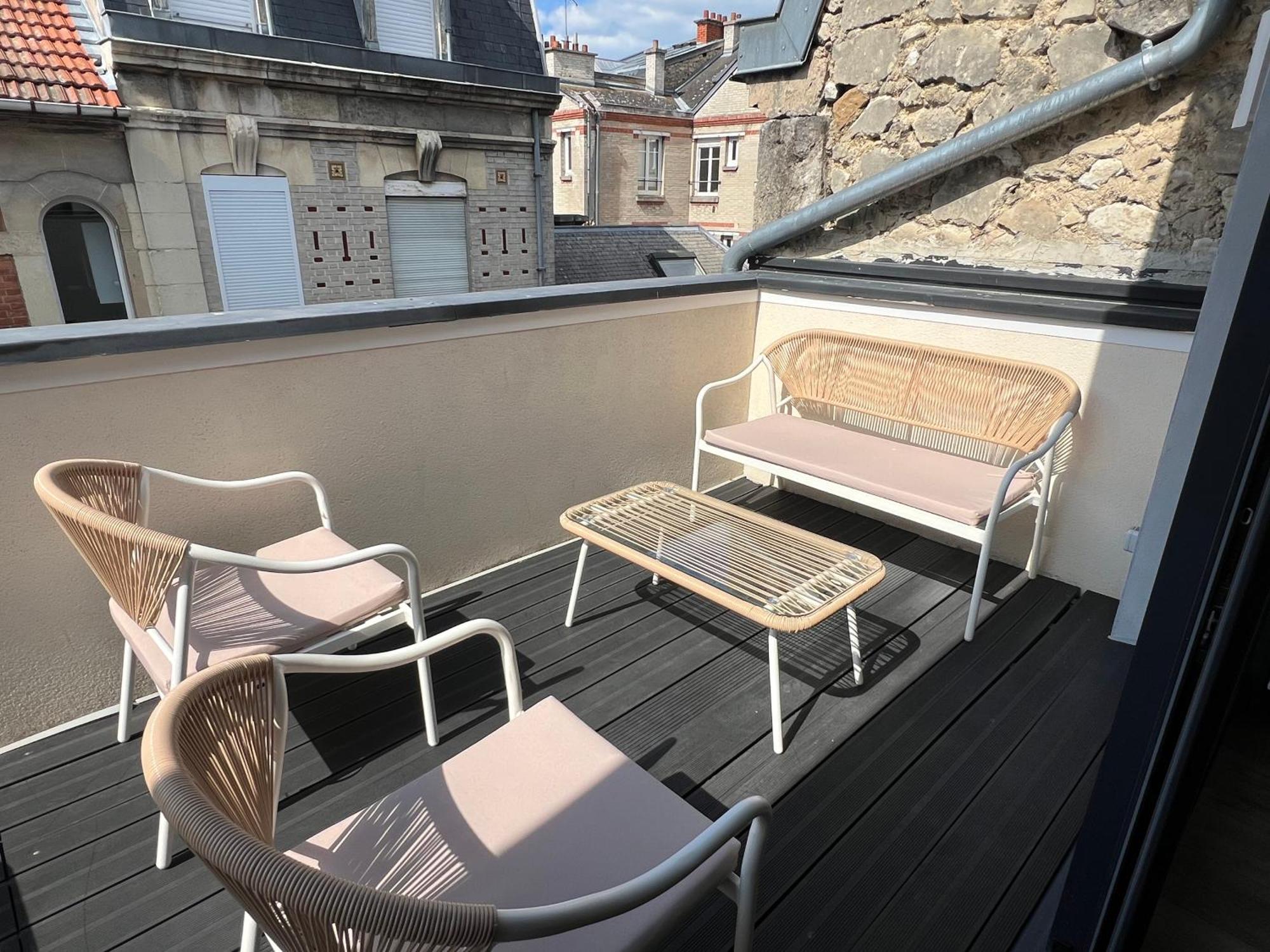 Mm Suites Town House Terrasse Reims Zewnętrze zdjęcie